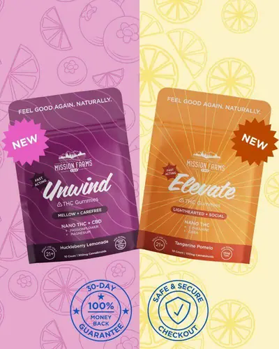 Elevate & Unwind Delta-9 THC Gummies 20ct Bundle Promo - 20ct Bundle: 10ct Elevate + 10ct Unwind