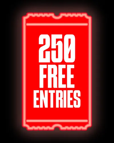 🎁 250 Free Entries