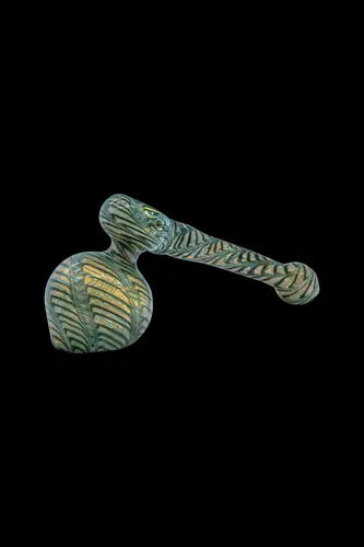 LA Pipes Fumed Hammer Bubbler Pipe - The Full Rake