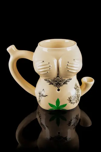 Roast & Toast Tattoo Girl Mug Pipe