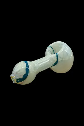 LA Pipes Bone White Color Spoon Pipe