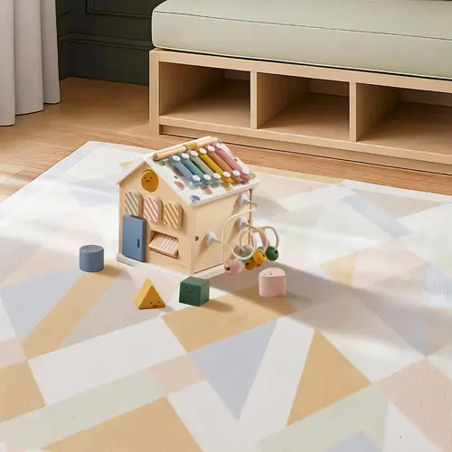Cozy Learning Playset — Playmat + Activity Cube
