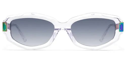 Spire - Geometric Transparent Sunglasses