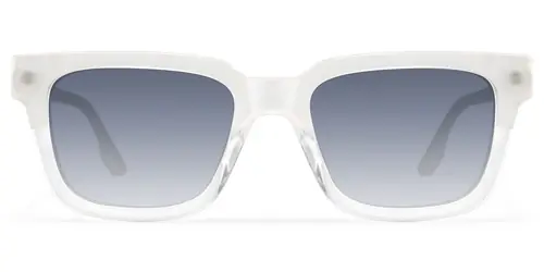 Strobe - Rectangle Transparent Sunglasses