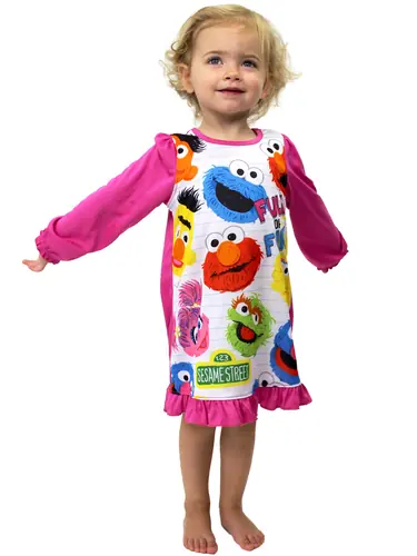 Sesame Street Long Sleeve Nightgown