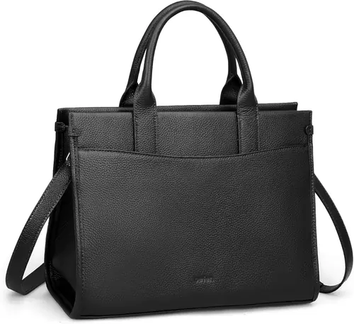 befen Soft Genuine Leather Tote Bag for Women, Crossbody Purses