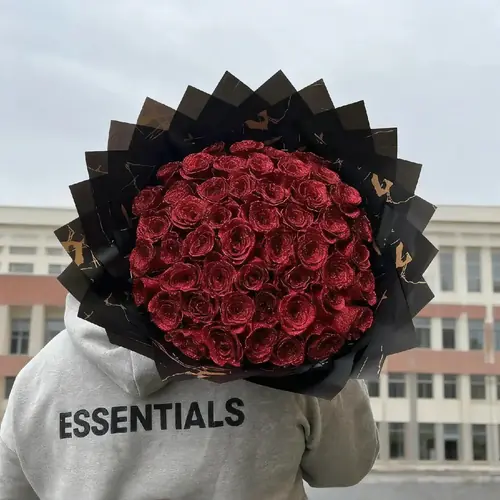 Glitter Rose Bouquet - An Ideal Expression of Love