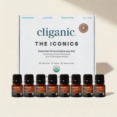 8-Piece Essential Oil Aromatherapy Set