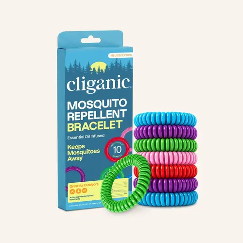 Mosquito Repellent Bracelets, Rainbow