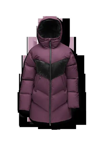 Isla Women's Chevron Quilted Puffer Jacket