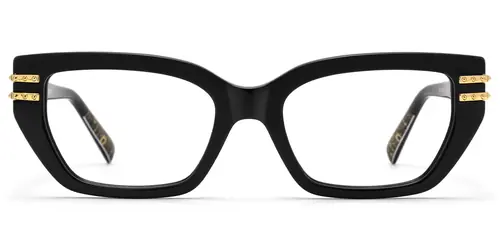 Nomad - Cat eye Black Eyeglasses