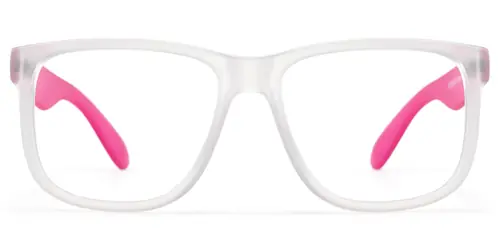Sync - Rectangle Transparent Eyeglasses