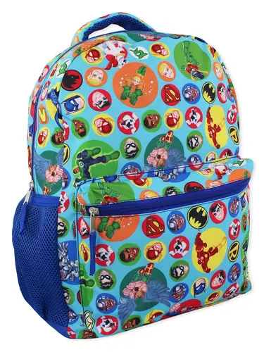 DC Super Friends Boys Girls 16" School Backpack