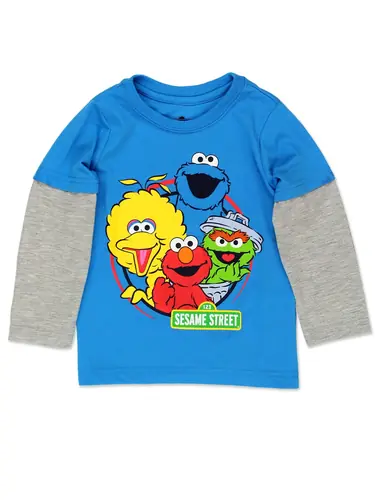 Sesame Street Gang Long Sleeve T-Shirt
