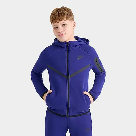 Nike Big Kids Sportswear Tech Fleece Full-Zip Hoodie