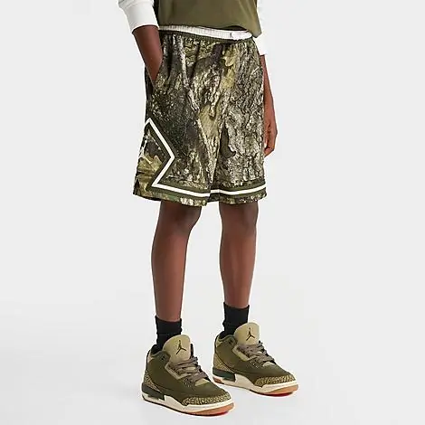 Jordan Big Kids x Realtree Diamond Mesh Basketball Shorts