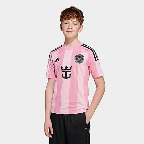 adidas Big Kids Inter Miami CF 25-26 Away Soccer Jersey