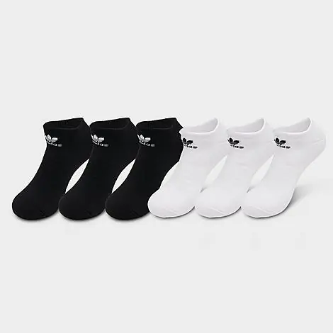adidas Originals Trefoil No-Show Socks (3-Pack)