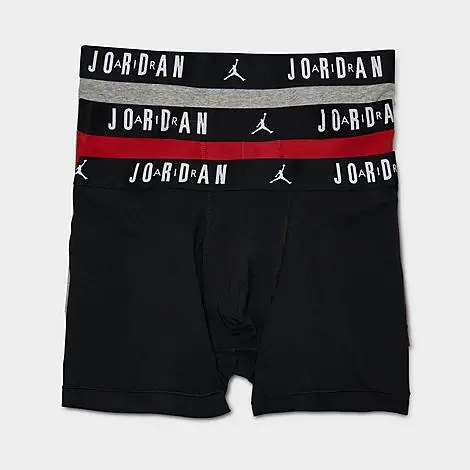 Jordan Men's Flight Cotton Boxer Briefs (3-Pack)