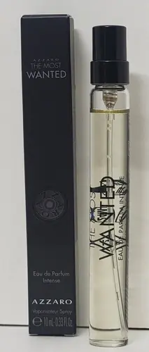 AZZARO THE MOST WANTED 0.33 oz TRAVEL SPRAY (PICK UR SCENT: PARFUM, EDP INTENSE)