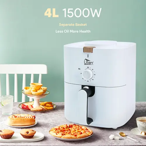 4.2/5.8/6.8QT Air Fryer Quick Crispy Touch Screen/Knob Dishwasher Safe non-stick