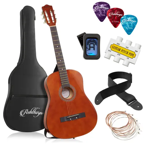 Beginner Acoustic Guitar Package - Starter Bundle Kit & Accessories