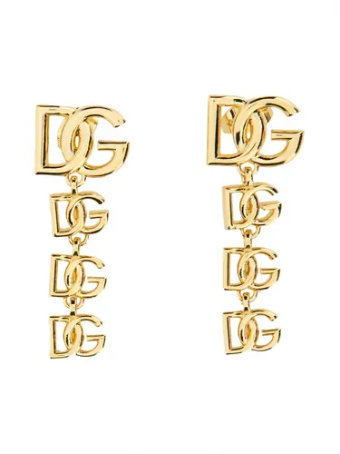 DOLCE & GABBANA Logo Long Earrings