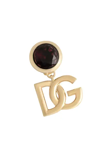 Dolce & Gabbana Mini Logo Earrings - L5 x D4 cm