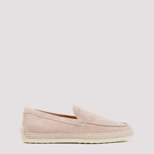 TOD`S Suede Leather Loafers for Women - Spring/Summer 2026