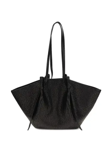 Yuzefi Mini Leather Bag with Adjustable Strap - 31 cm Height