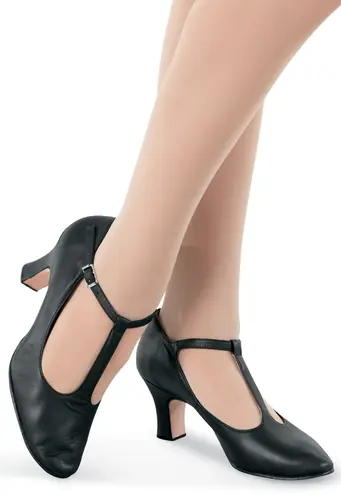 Bloch Chord Character Dance Shoes - Black - Size 5 - S0385