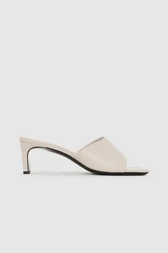 Jayden Mule Sandals - Bone