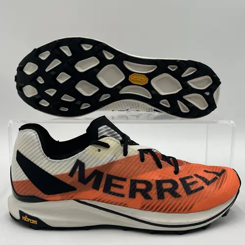 Mens Merrell MTL Skyfire 2 White Orange Black Trail Running Sneakers J067569