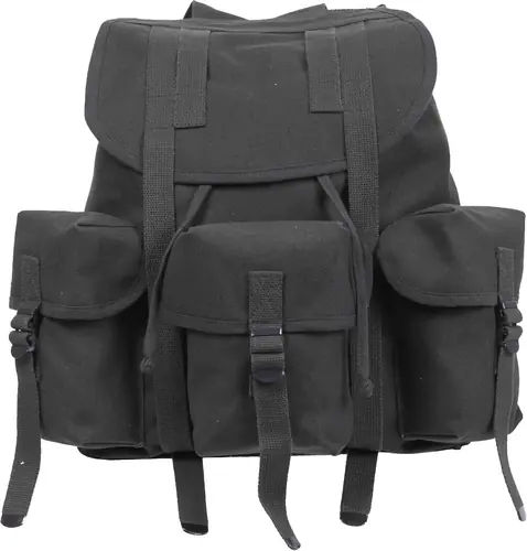 Mini Alice Pack Backpack Heavy Canvas Duty Bag Rucksack School Knapsack