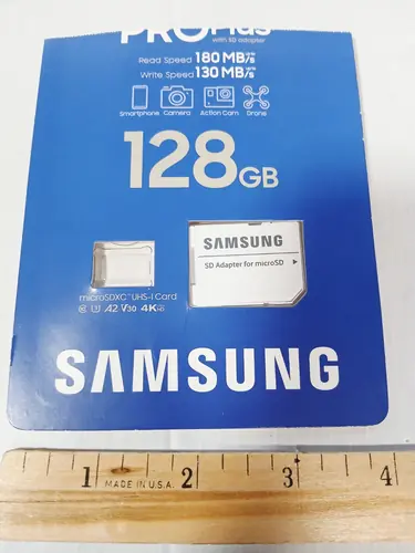 Samsung Pro Micro SD Card Memory Card 128GB for SD Adapter ONLY