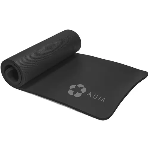 NEW! AUM 72" x 24" x 0.4" THICK ULTRA SOFT YOGA EXERCISE MAT - HD CELL FOAM