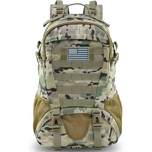 30L Tactical Backpack with Ventilated Back - Cool & Comfortable Carrying