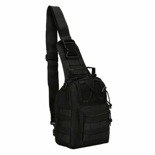 Outdoor Male Backpack Waterproof Tactical Sling Chest Pack Shoulder Bag Hiking