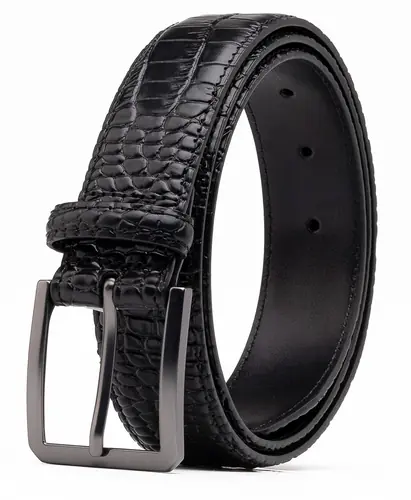 Mens Genuine Leather Belts for Men Dress Belt Many Colors 1.3inch Width