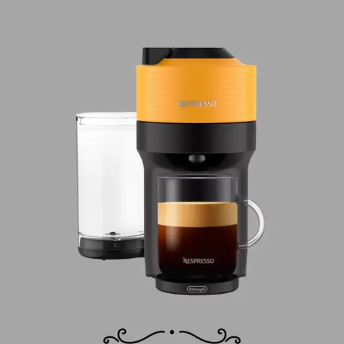 Nespresso ENV92Y Vertuo Pop+ Coffee Maker and Espresso Machine, Yellow