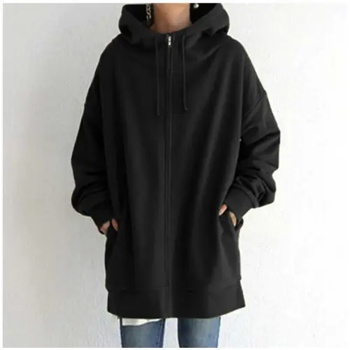 ON SALE! Oversized Jacket Sweatshirt Warm Fleece Jumper Sweater Coat Hoodie Tops