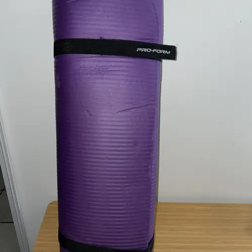 Pro Form Yoga Mat Purple 24x68x10mm