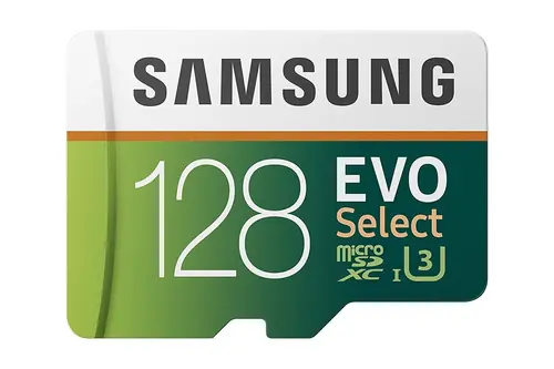 128GB Memory Card Samsung Evo High Speed MicroSD Class 10 for Cell Phones