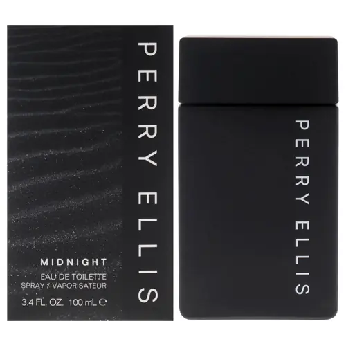 Midnight by Perry Ellis for Men - 3.4 oz EDT Spray