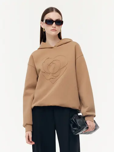 Cotton Heart Women Hoodie