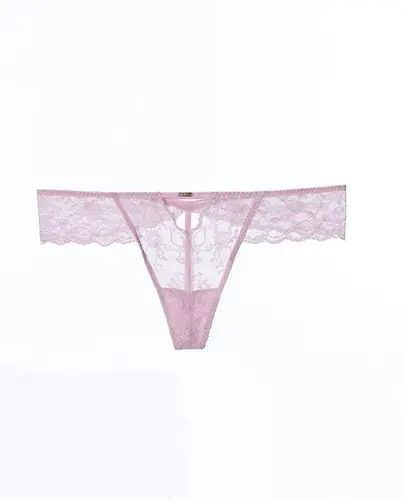 Aimer Delicate Lace Strappy Back Thong