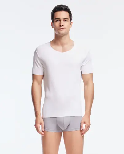 Aimer Men Modal Free Cut T-Shirts 2 Packs