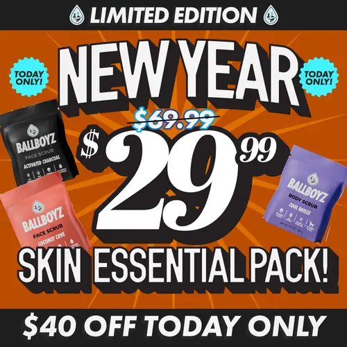 BOYZ NEW YEAR SKIN ESSENTIAL Pack ($40 OFF TODAY ONLY)