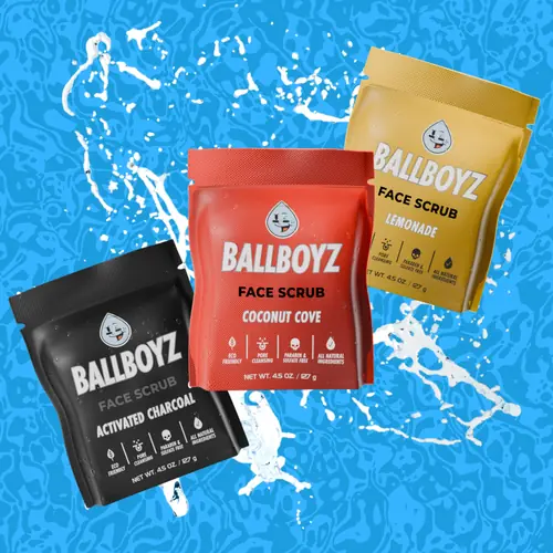 Ballboyz Face Scrub 3 Pack
