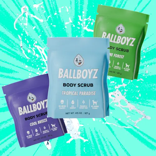 Ballboyz Body Acne Scrub 3 Pack